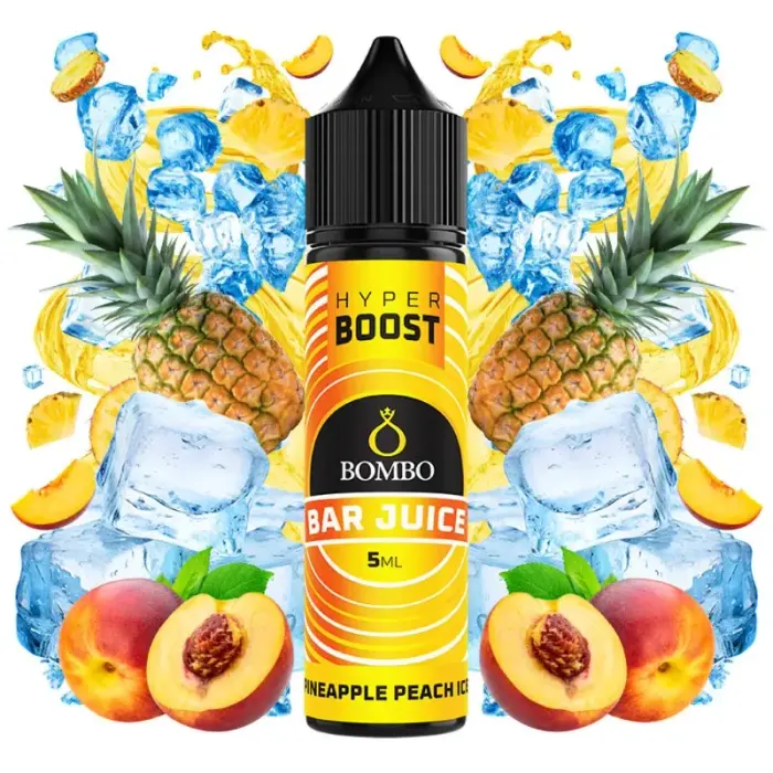 Bombo - Bar Juice / Hyper Boost - Pineapple Peach Ice