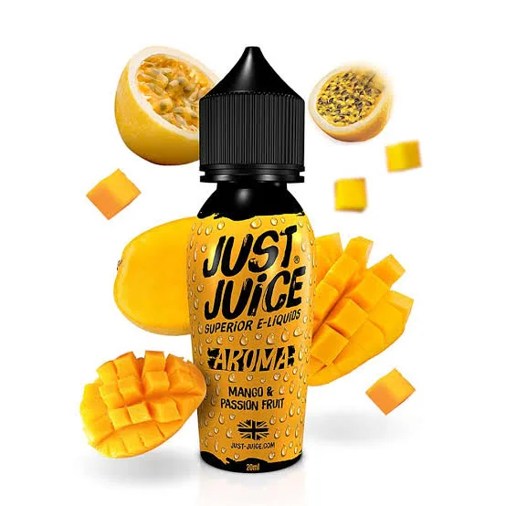Just Juice - Superior E-Liquids / Ice - Mango & Passion Fruit