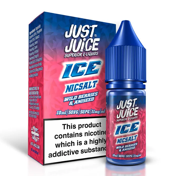 Just Juice - Superior E-Liquids / Ice - Wild Berries & Aniseed