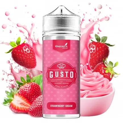 Omerta Liquids - Gusto - Strawberry Cream