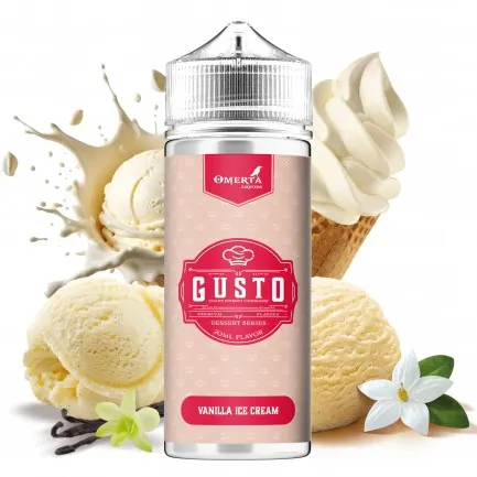 Omerta Liquids - Gusto - Vanilla Ice Cream