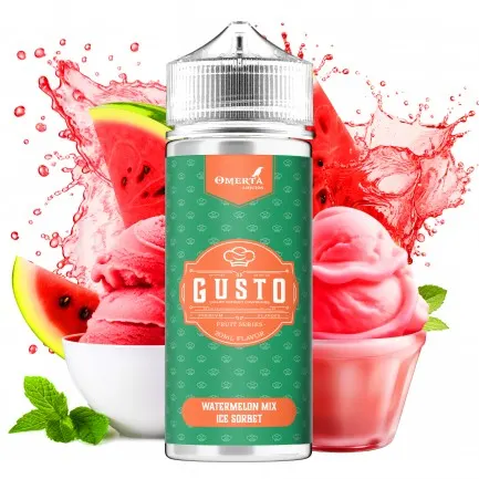 Omerta Liquids - Gusto - Watermelon Mix Ice Sorbet