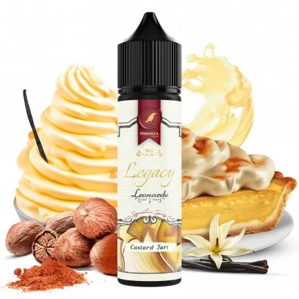 Omerta Liquids - Legacy Signature Series - Leonardo (Custard Tart)