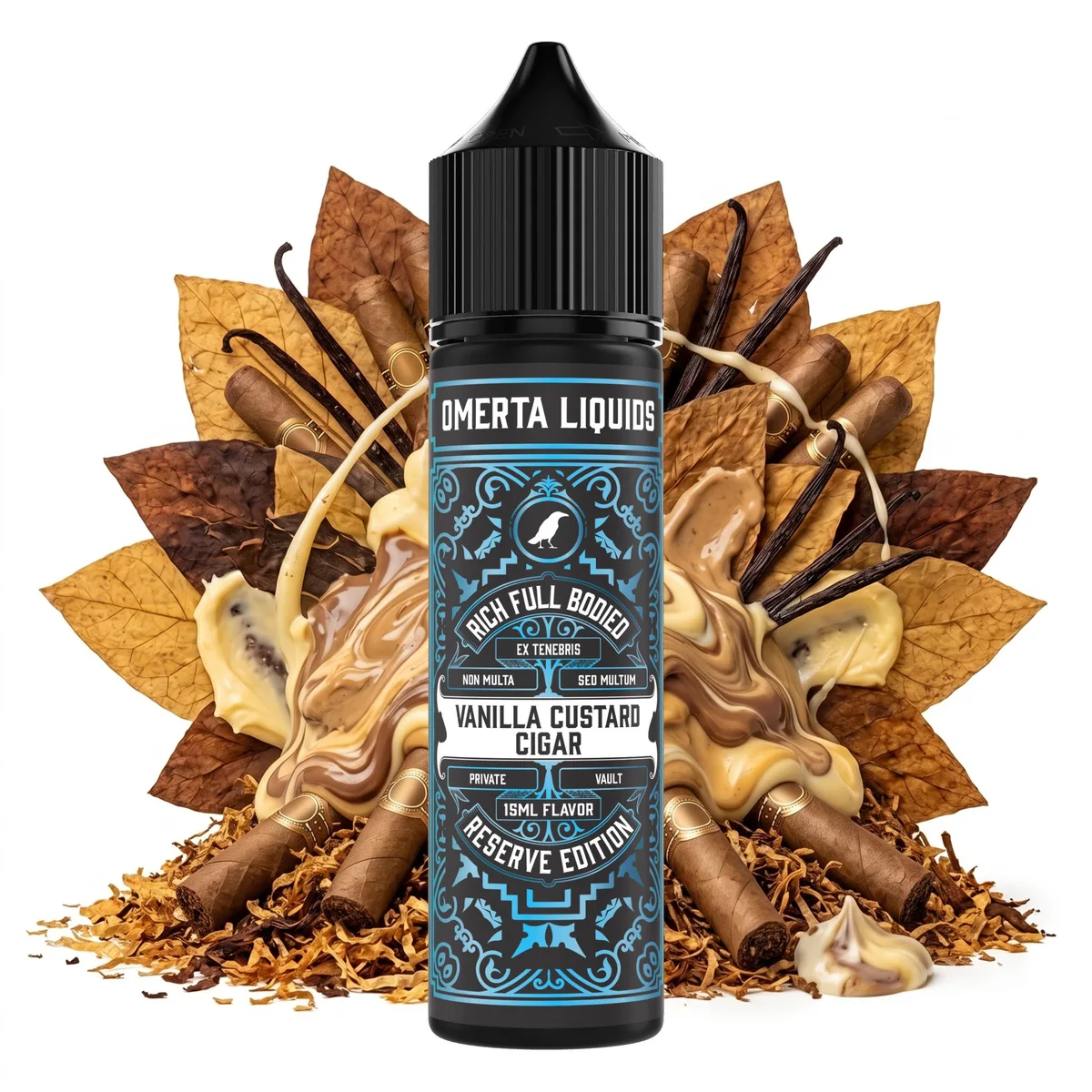 Omerta Liquids - Reserve - Vanilla Custard Cigar