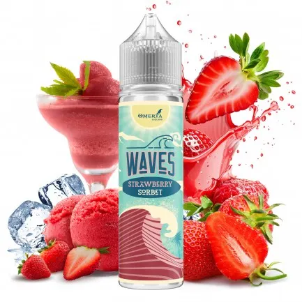 Omerta Liquids - Waves - Strawberry Sorbet