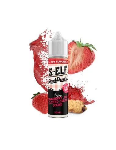 S-Elf Juice / Pud Puds - Strawberry Jam & Clotted Cream Scone