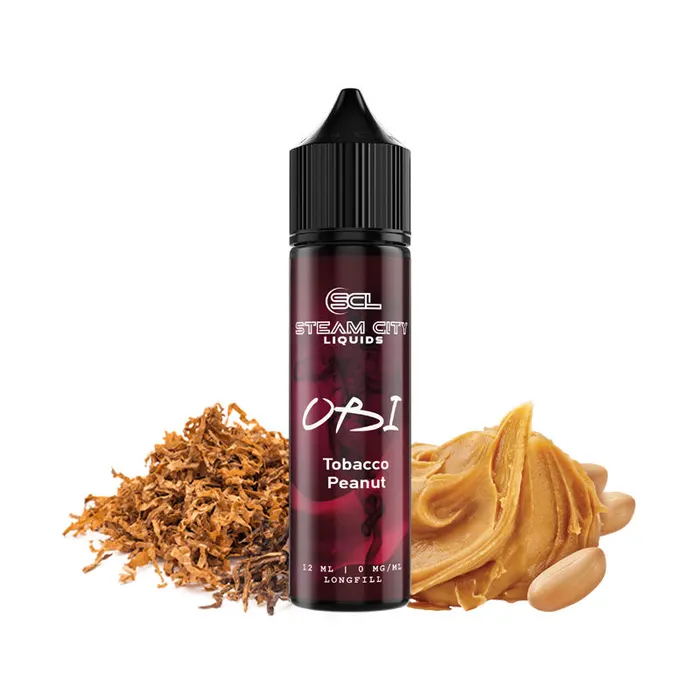 Steam City Liquids - OBI - Tobacco Peanut