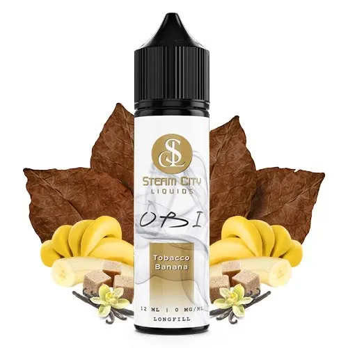 Steam City Liquids - OBI - Tobacco Banana