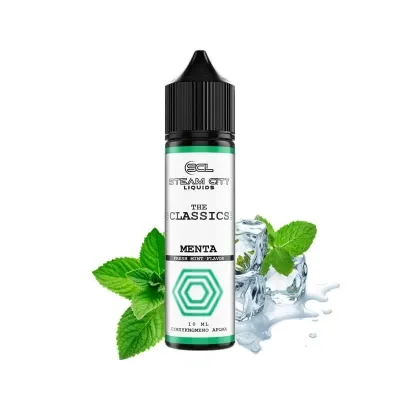 Steam City Liquids - The Classics - Menta